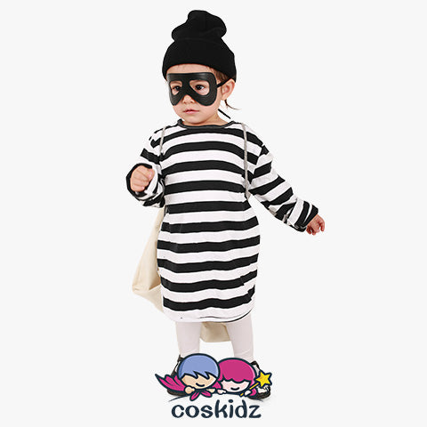 Kids Burglar Robber Costume